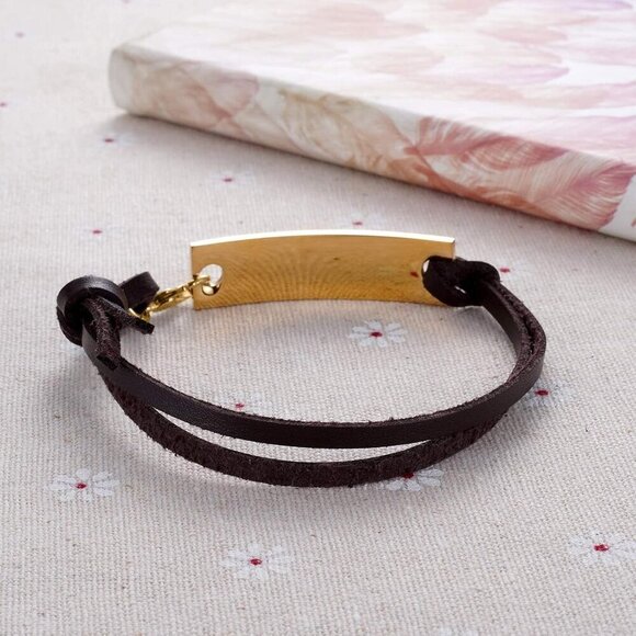 Hamilton Broadway Musical Leather Jewelry Bracelets for Fans and Gifts - Picture 5 of 6